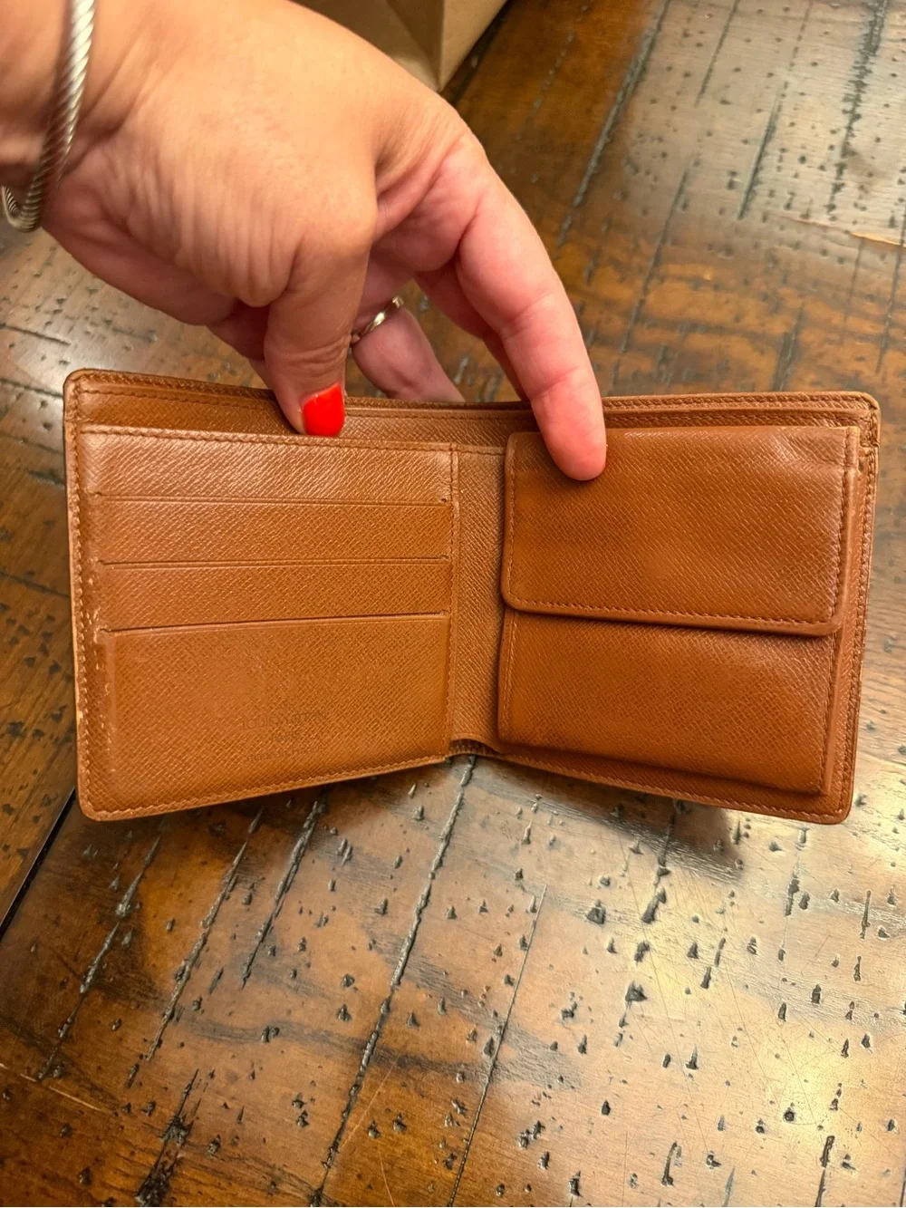 Louis Vuitton Monogram Canvas Card & Key Holder Wallet - Brown/Gold Monogram